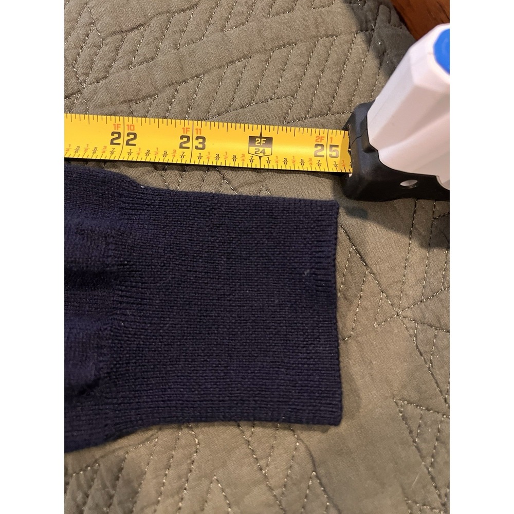 Peter Millar Men's Merino Wool Silk Blend Crew Neck Sweater Light Weight Medium - Picture 6 of 10